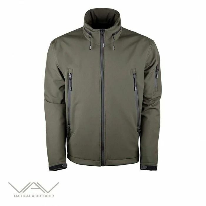 VAV Shell HT-04 Softshell Mont Haki XXL