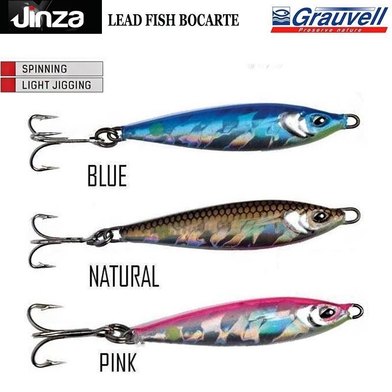 Jinza Bocarte 75mm Light Jig 60 gr