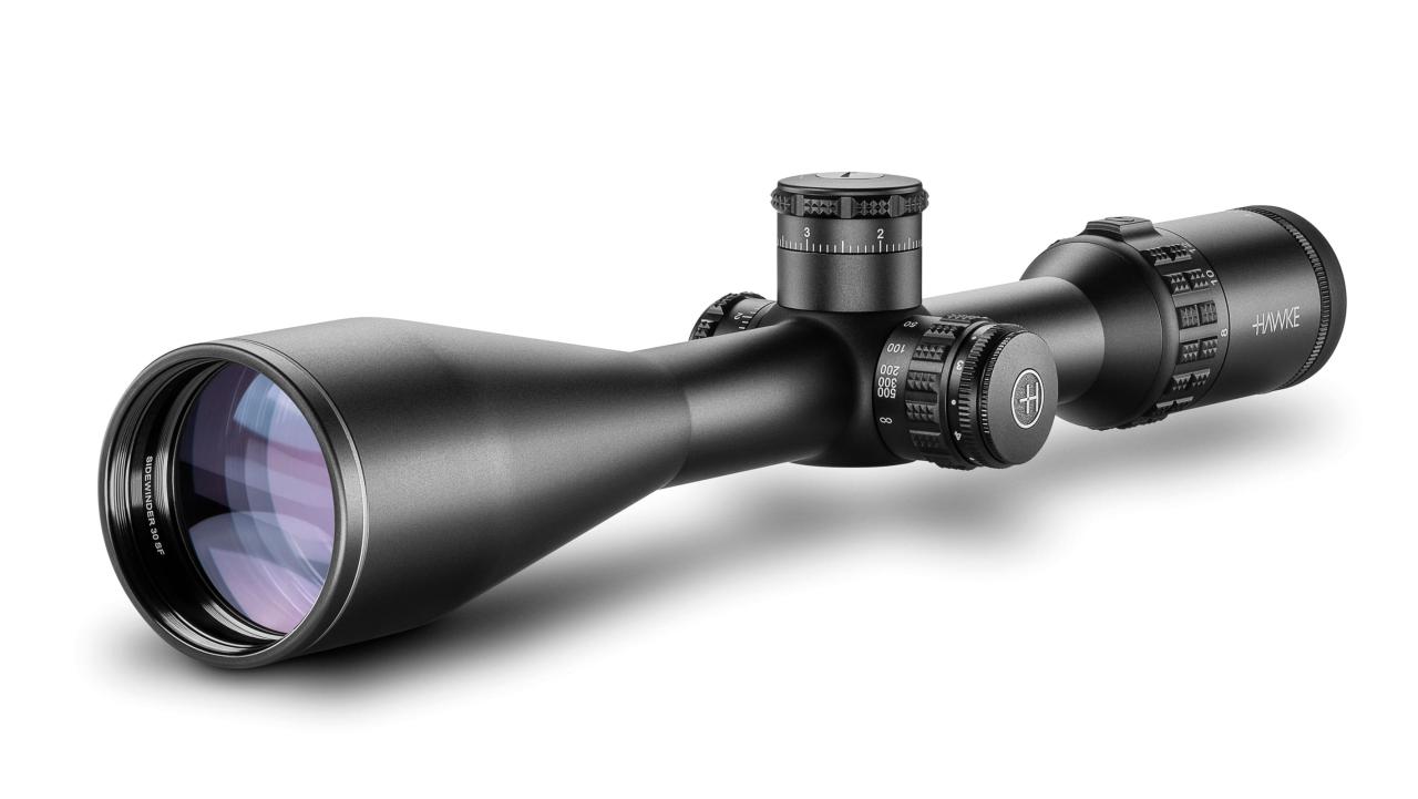 Hawke Sidewinder 30mm SF 8-32x56 Tüfek Dürbünü