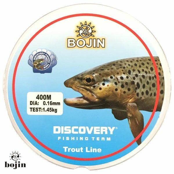 DFT Bojin Alabalık Misinası 0.16 mm 400 m - Şeffaf