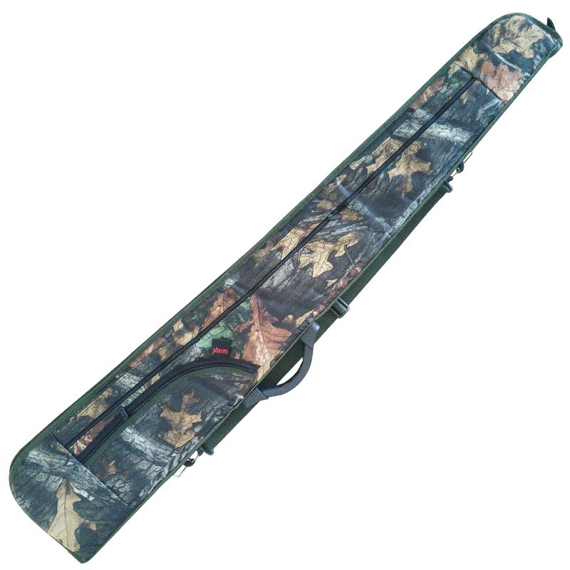 SN.35003 Ağaç Desen Çok Cepli Kancalı Tüfek Kılıfı 130 cm