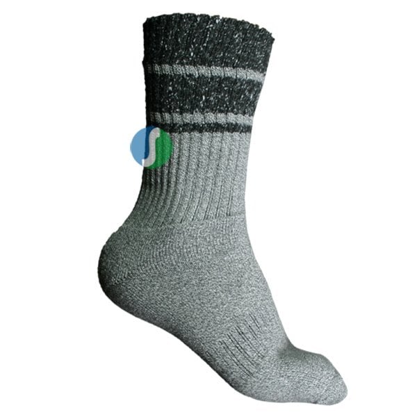 HZTS47 TF Anti-Blister Çorap Gri 39-42