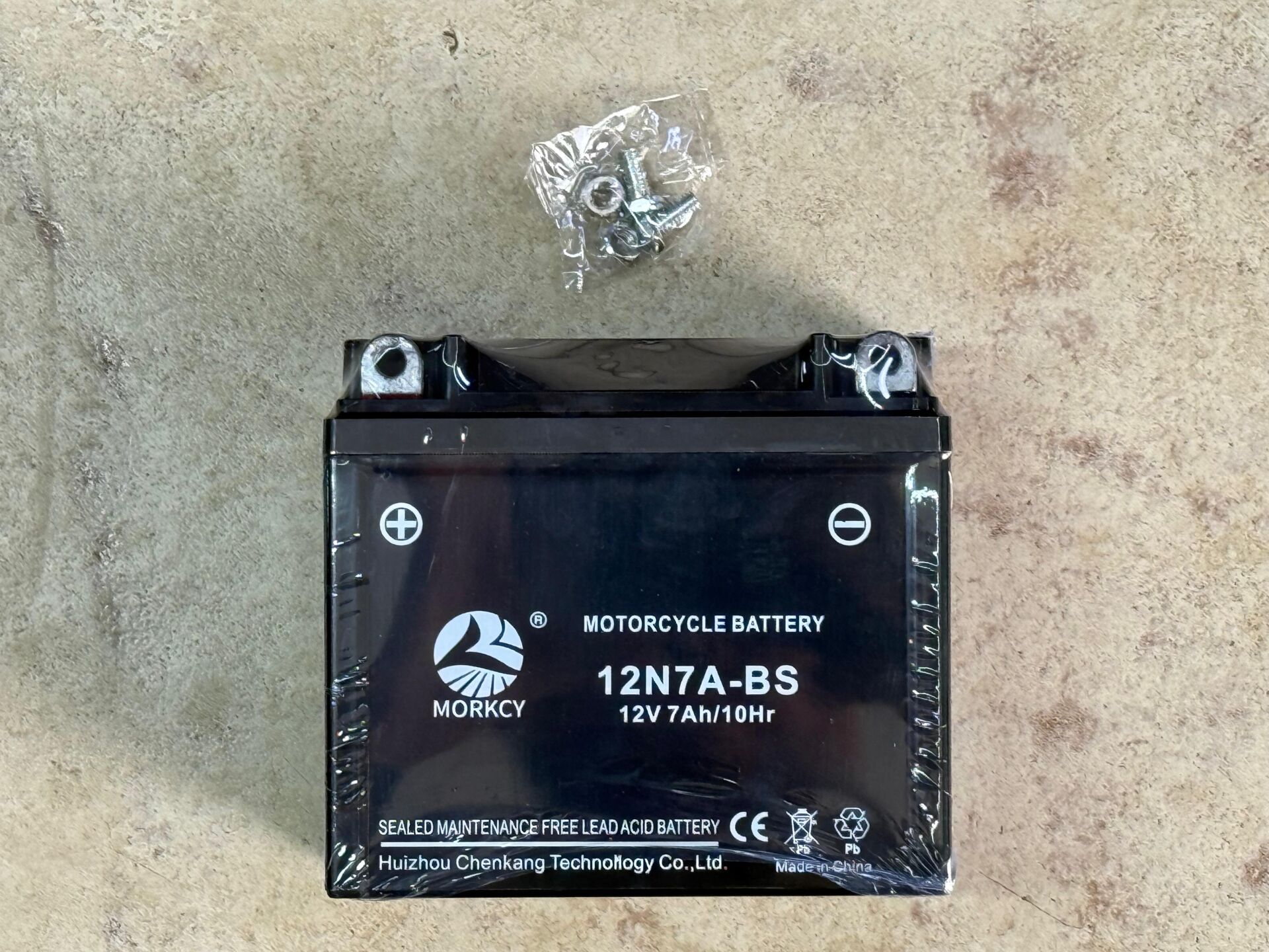 Morkcy 12N7A-BS 12 7Ah/10Hr 2023/10 Üretim Akü