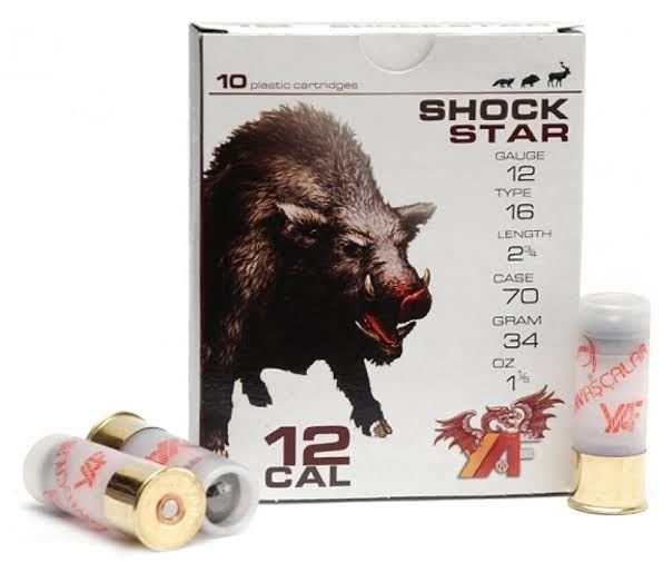 Yaf Shock Star 12 Kalibre Tek Kurşun Av Fişeği
