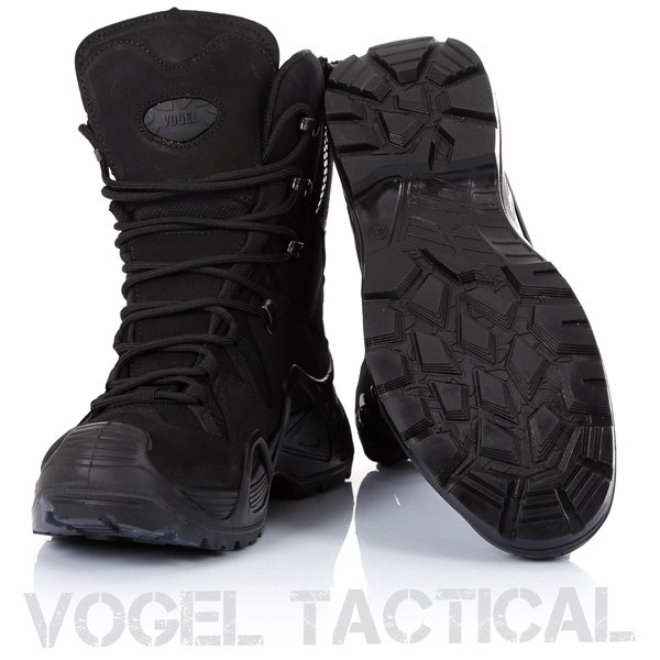 M1491 Vogel Tactical Fermuarlı Siyah Askeri Bot
