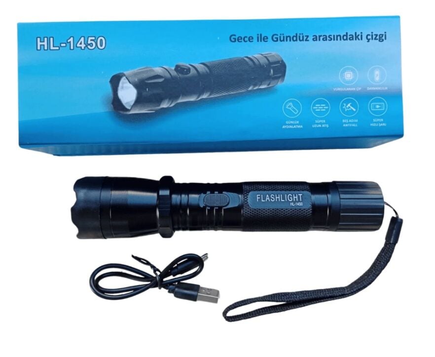 El Feneri Elektroşok Cihazı HL-1450
