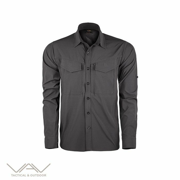 VAV Uzun Kol Gömlek Tacflex-01 Füme XS