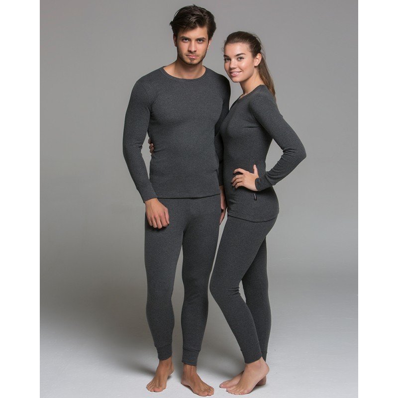 HZT17001 TF Artica Unisex Termal İçlik Takım Antrasit