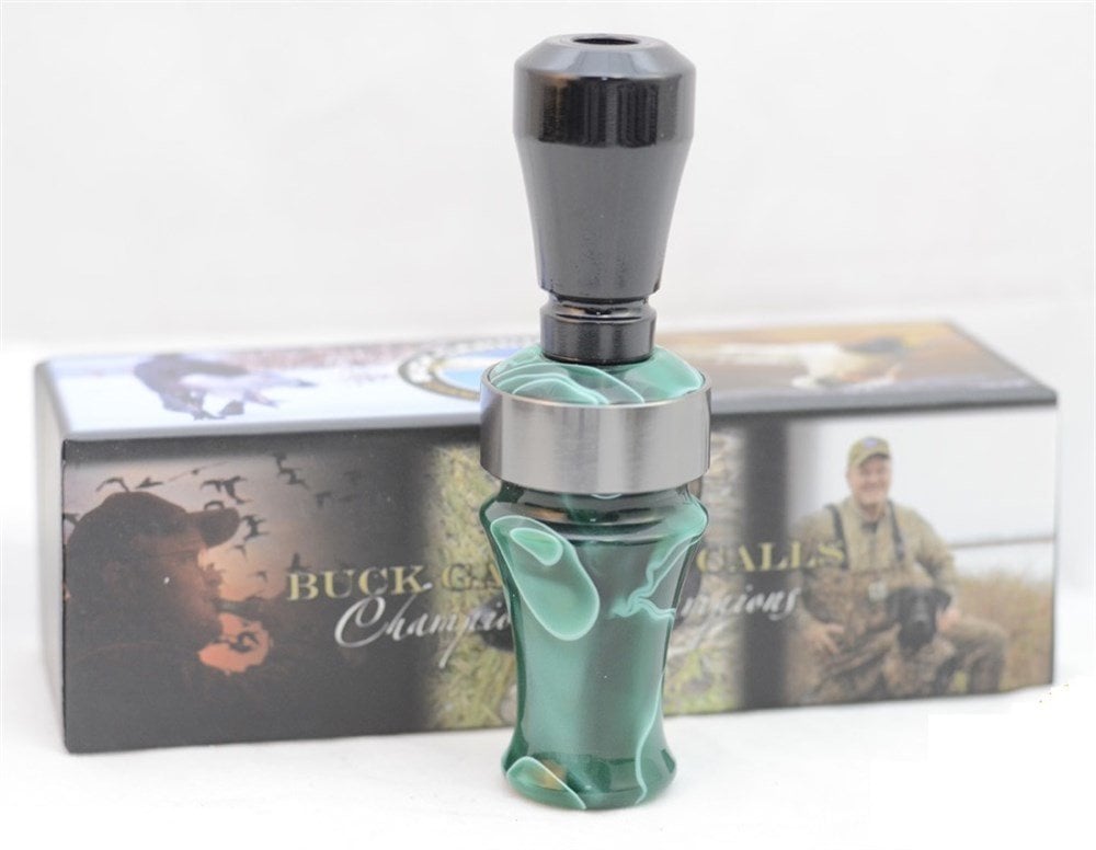 BUCK GARDNER SWİRL GREEN PEARL - BLACK ÖRDEK ÇAĞRI DÜDÜĞÜ