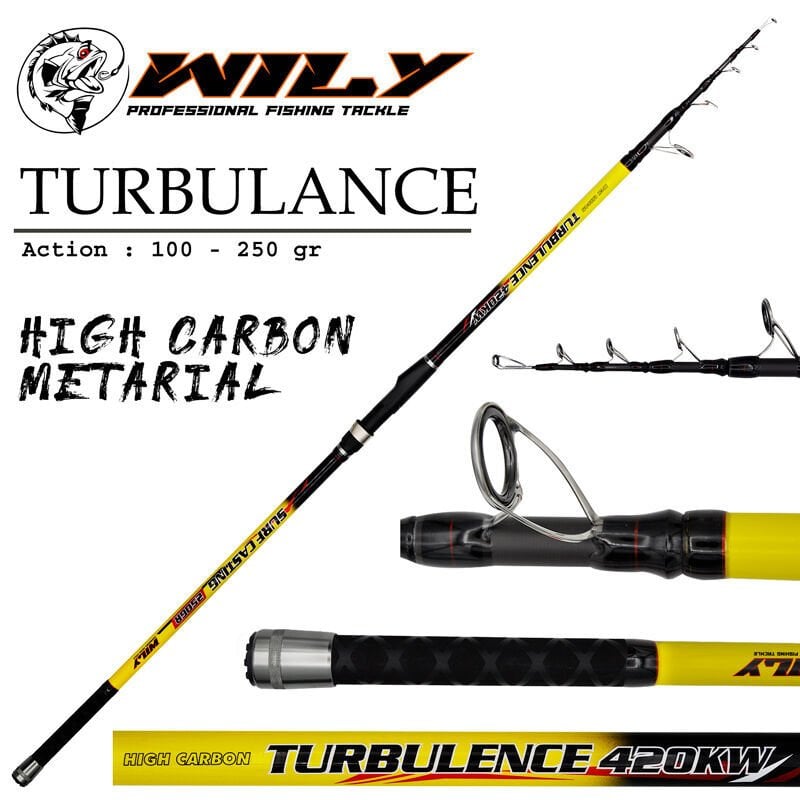 Wily Turbulance Surf Kamış 420 cm 100-250 gr