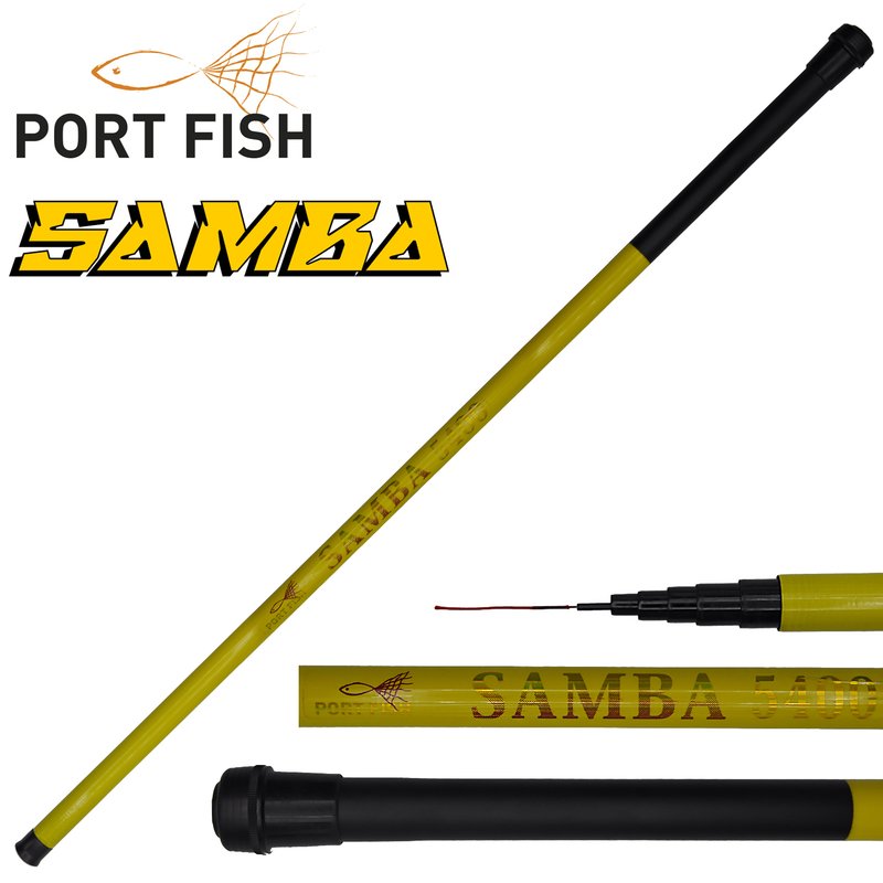 Portfish Samba Fiber Kısa Kapanır Göl Kamışı 7.20 mt