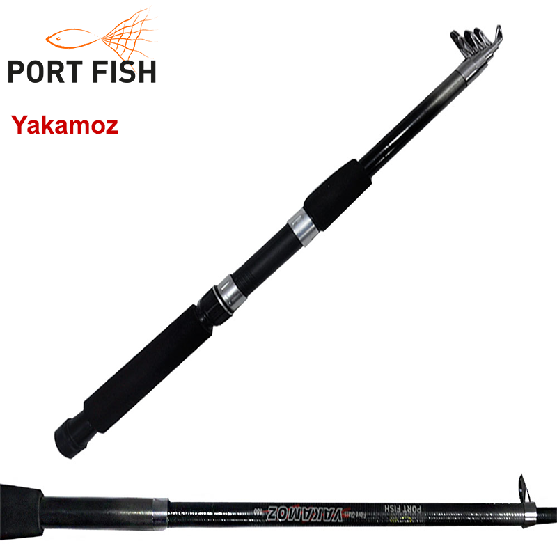 Portfish Hobby Teleskopik Fiber Olta Kamışı 210 cm 40-80 gr