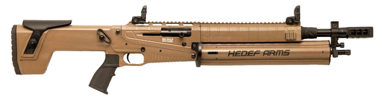 Hedef Arms As 17 Bronz Şarjörlü Av Tüfeği