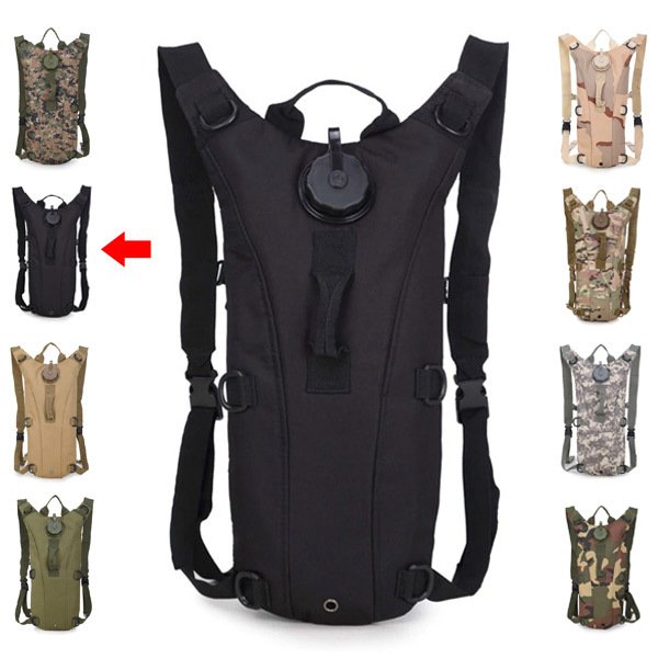 9655 Camelbag Suluk Sırt Çantası 3 Lt Siyah