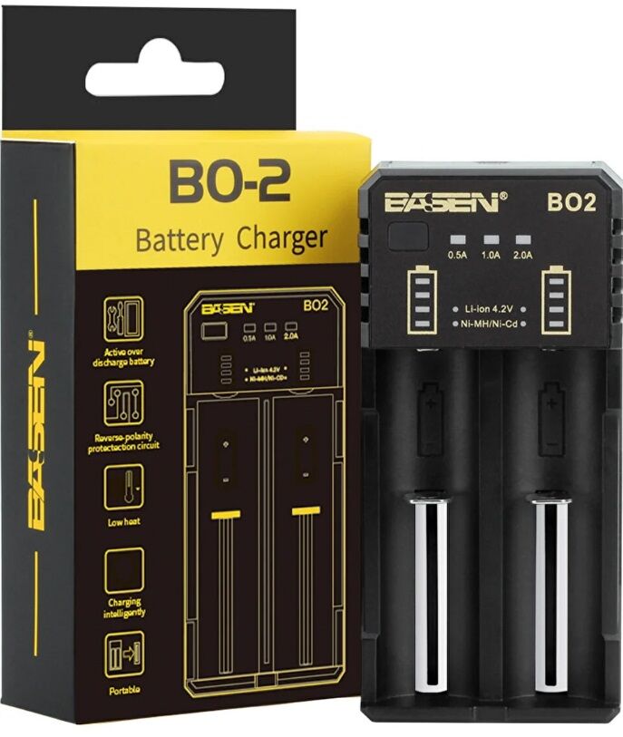 Basen BO-2 Lİ-Ion / Ni-Cd / Ni-MH Pil Şarj Aleti
