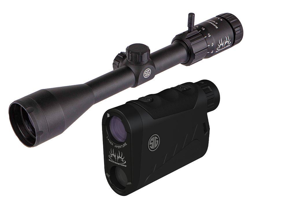 Sig Sauer Buckmasters Combo 3-12x44 Tüfek Dürbünü Ve Mesafe Ölçer