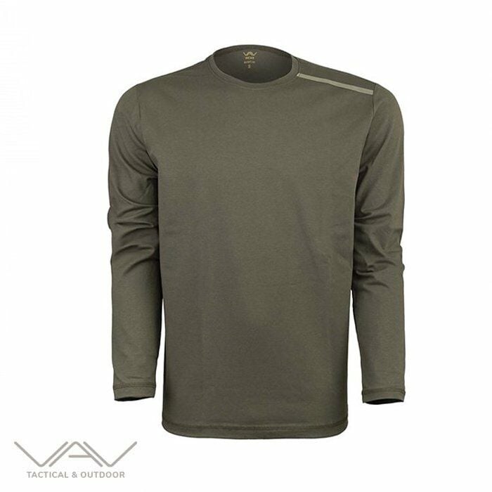 VAV Baseti-04 Uzun Kol Sweatshirt Haki L