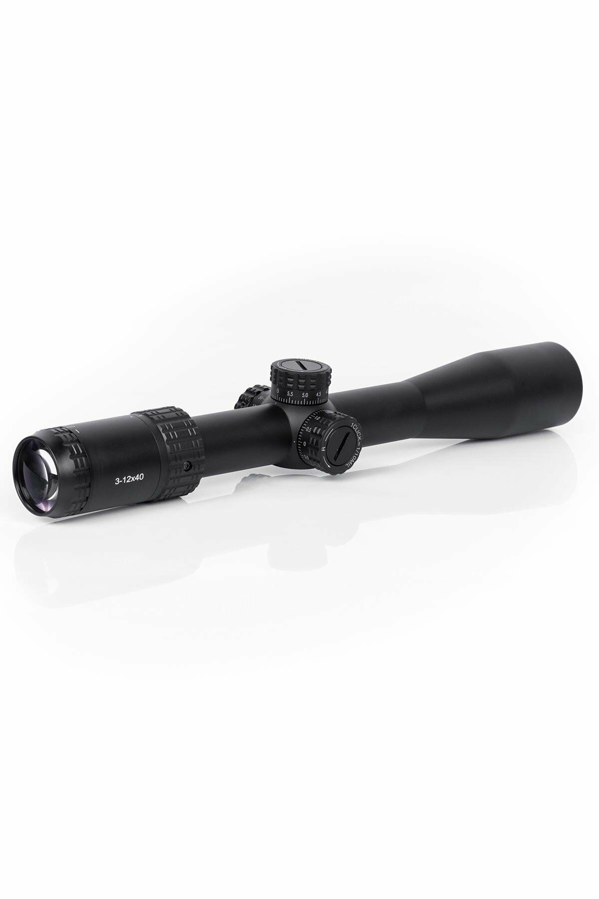 Huğlu S4 3-12X40 SFP Tüfek Dürbünü HUSL31
