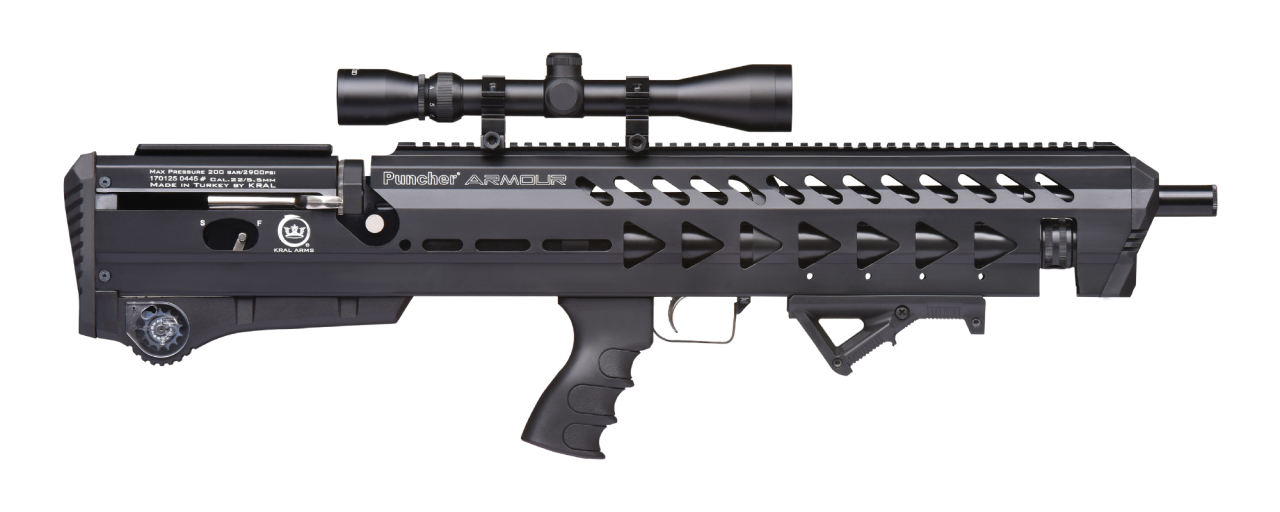 Kral Arms Puncher Armour Pcp Havalı Tüfek