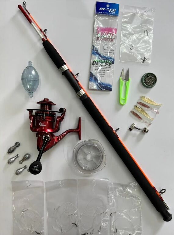 Portfish Makine 2 Parça Dolgu Uç Tekne Olta Takımı Seti