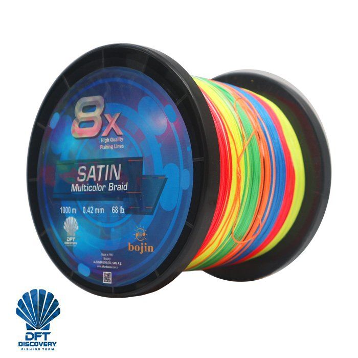 DFT Bojin 8X Satin M.Color İp Misina 0.42mm 1000m