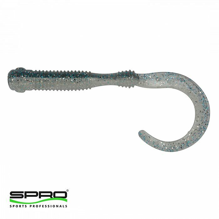 SPRO FS Urban Curl Sil.Yem Blue Disco 6.5CM 1/4