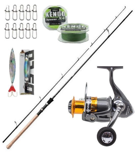 Okuma Vsystem 10' 0 300 cm 10-40 gr - Remixon Winner 4000 Spin Olta Seti