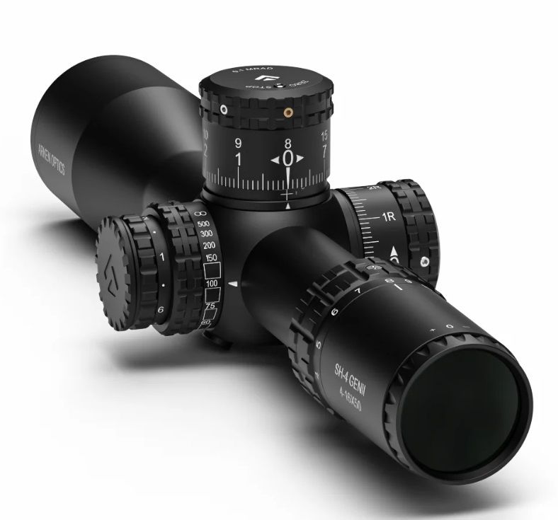 Arken Optics SH-4 GEN2 4-16x50 FFP VPR (MRAD) Tüfek Dürbünü