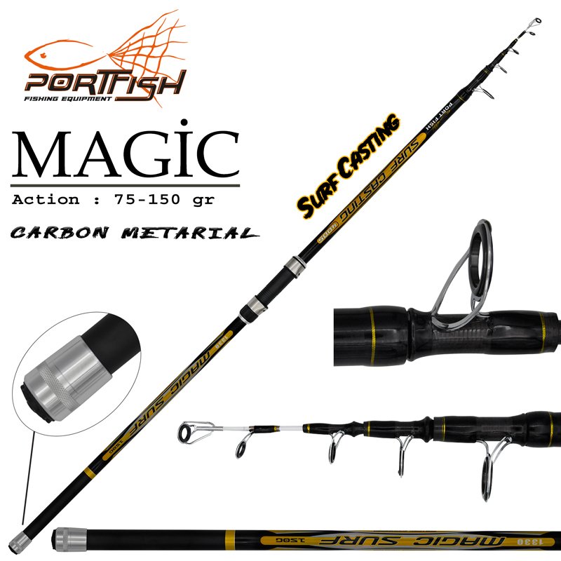 Portfish Magic Surf Olta Kamışı 350 cm 75-150 gr