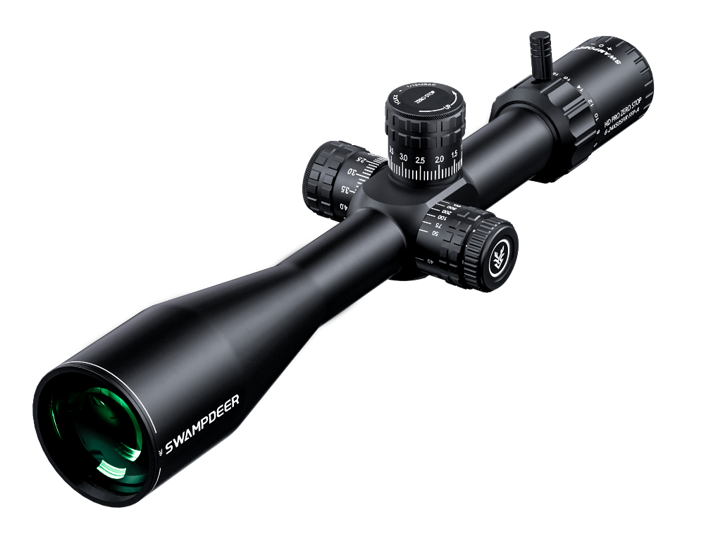 SWAMPDEER HD PRO ZERO STOP 6-24X50 SFIR FFP TÜFEK DÜRBÜNÜ