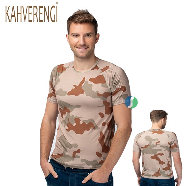 Micro Tshirt 18-025 Brown/Kahverengi