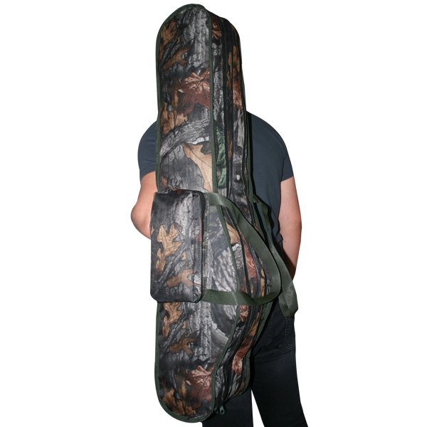 SN.35018 Orman Desen Kamış Çantası 2 Gözlü 140 cm