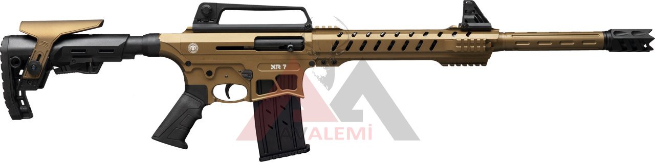 Huğlu XR 7 Bronz 12 Cal. Şarjörlü Av Tüfeği