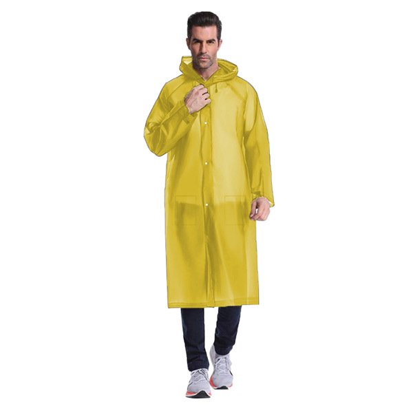 11011 Pvc Cep Yağmurluk (Sarı) XL
