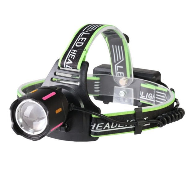 Headlight JY-903 Şarjlı LED Kafa Lambası, Profesyonel Kafa Feneri Şarjlı, Baş Lambası 20 Watt