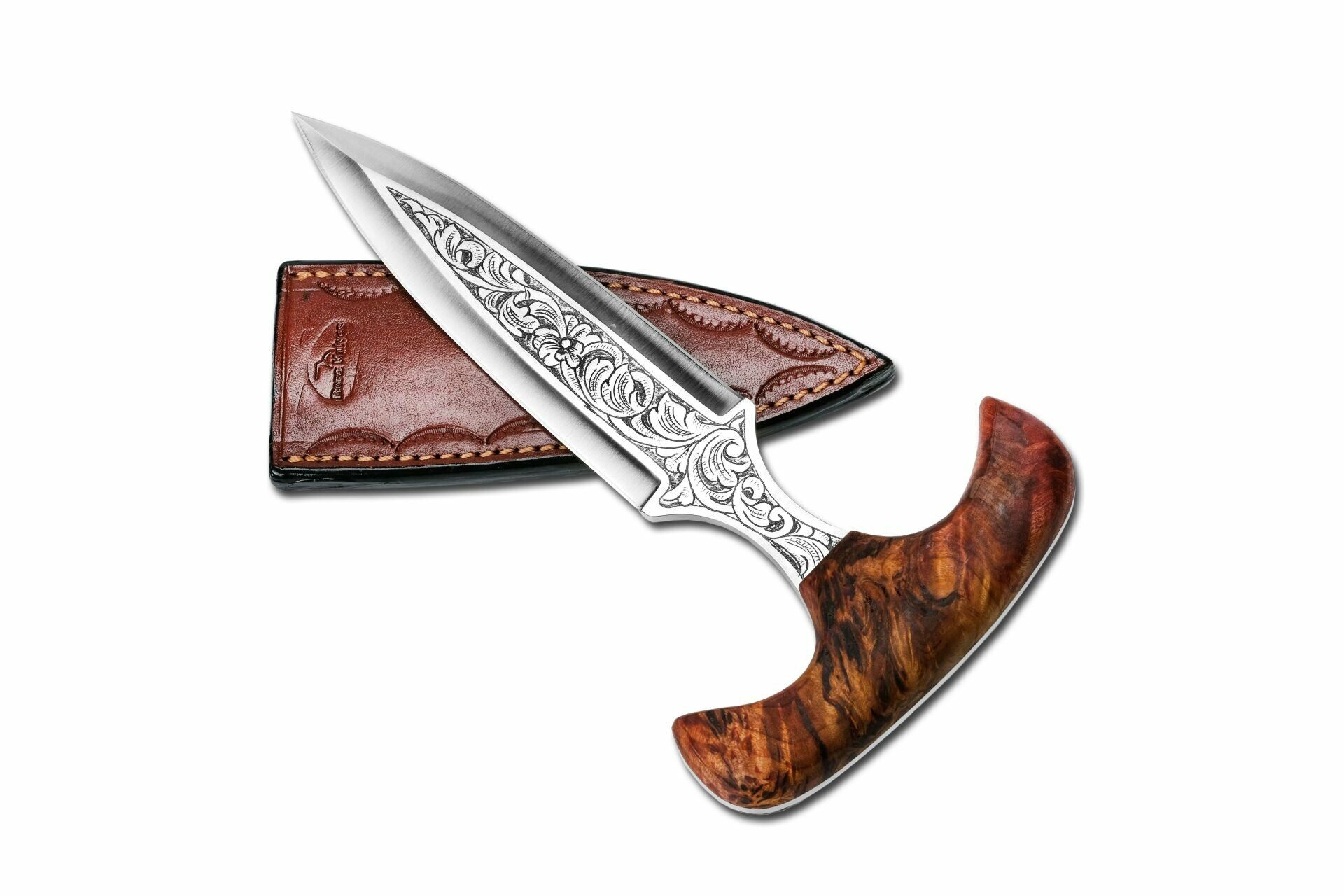 Bora Push Dagger Gravürlü Bıçak