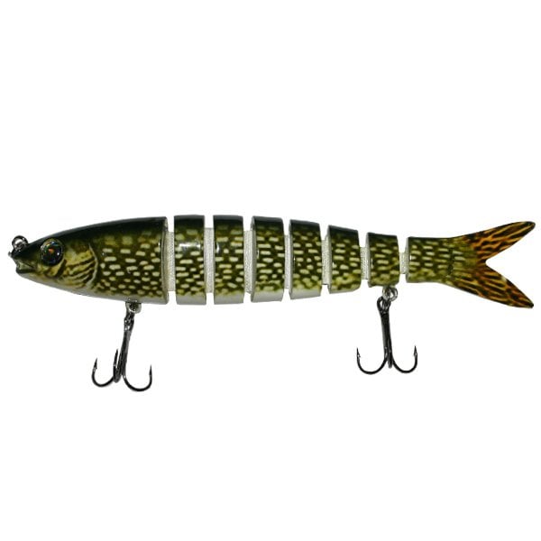 1222 3D 8 Parça Sahte Sert Balık 13.5 cm Renk: 1