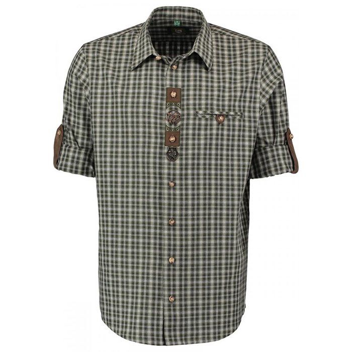 T. OS-Trachten Kareli Erkek Regular Fit Gömlek 39/40