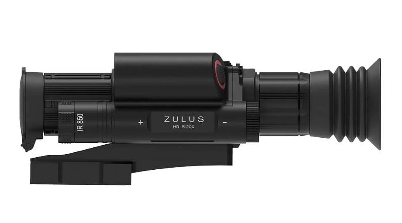Arken Optics Lazer Mesafe Ölçer Balistik Hesaplayıcılı ZULUS HD 5-20X Gece Görüş Tüfek Dürbünü