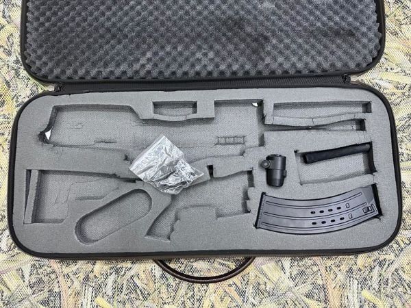 Derya MK-10 Tüfek Kılıfı 10'lu Şarjör Yana Katlanır Aparat