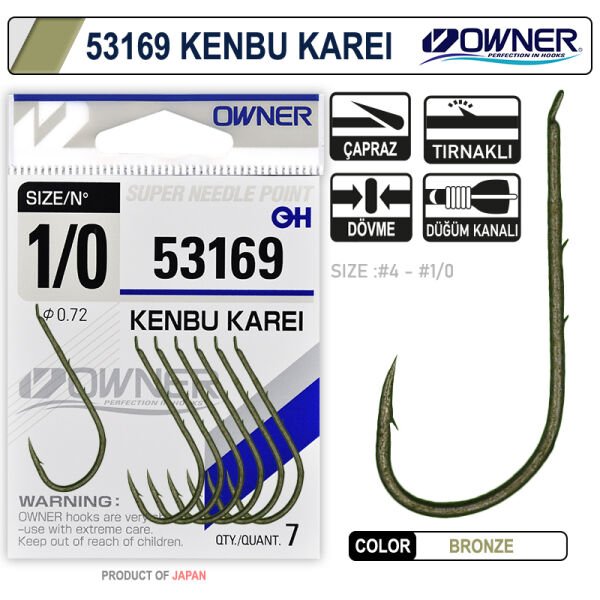 Owner 53169 Kenbu Karei S. Green İğne 1