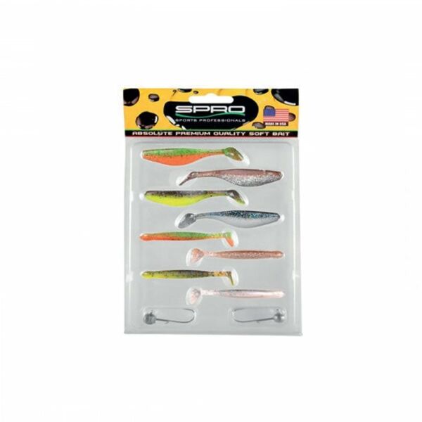 T.SPRO Ready 4 Fish Sil.Yem & Jig Head Seti E7-8 1/8