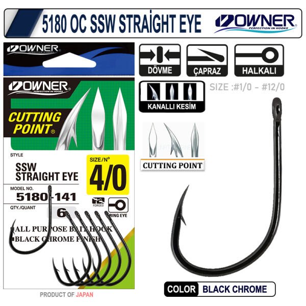OWNER 5180 SSW STRAIGHT EYE 7-0