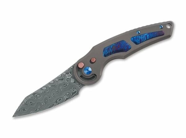 Fox Knives Jupiter Titanium Timascus Damascus Çakı