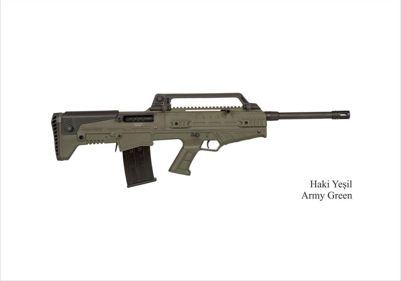 Ranger Bullpup Haki Yeşil 36 Cal. Şarjörlü Av Tüfeği