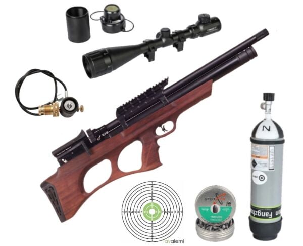 Niksan Elf-W Pcp Havalı Tüfek Seti