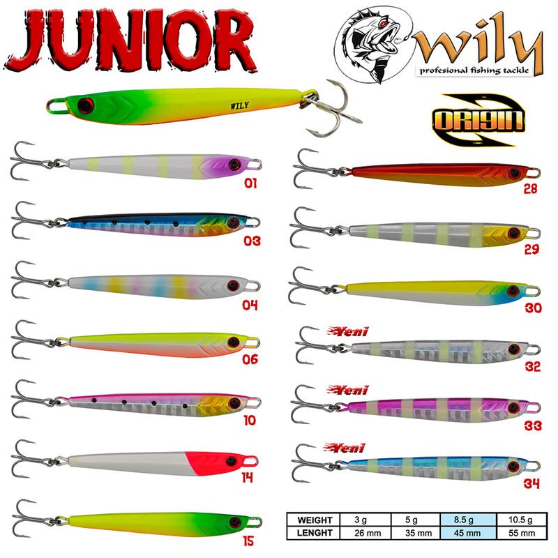 Wily Junior Jig 8.5 gr 4.5 cm 32
