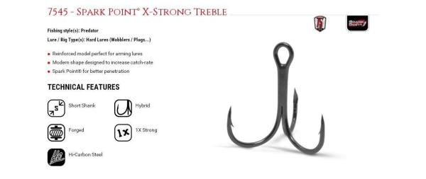 CANNELLE 5545 K SPARK POINT BLACK NICKEL ÜÇLÜ İĞNE