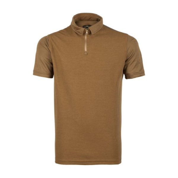 VAV Vlac-01 Polo Yaka Tişört Koyu Bej XXXL