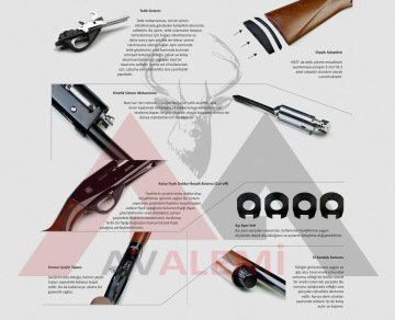 Ata Arms Neo Bronz 12 Cal. Otomatik Av Tüfeği